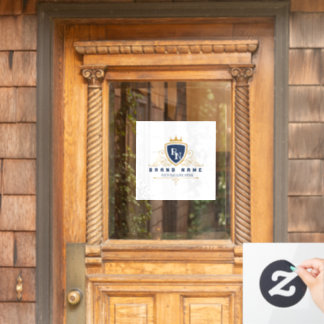 Autocollant Pour Fenêtre Customize Luxury hotel business or restaurant logo