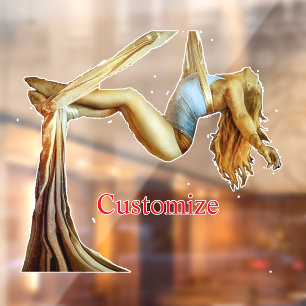 Autocollant Pour Fenêtre Cute Chick Thunder_Cove