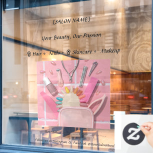 Autocollant pour fenêtre de salon 132 cm x 183 cm