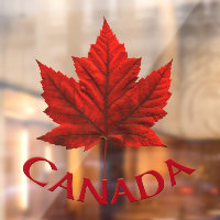 Décal Canada Feuille d'érable