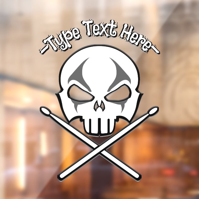 Autocollant Pour Fenêtre Décal Roche & Rouleau Personnaliser la vignette Fe (Feuille 2)