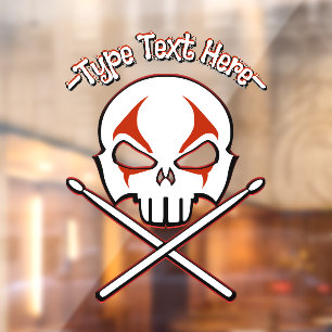 Autocollant Pour Fenêtre Décal Roche & Rouleau Personnaliser la vignette Fe