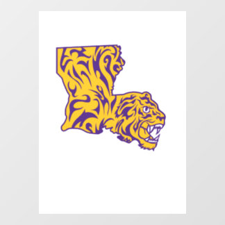 Autocollant Pour Fenêtre Démarrage Tigre D'Origine En Couleur