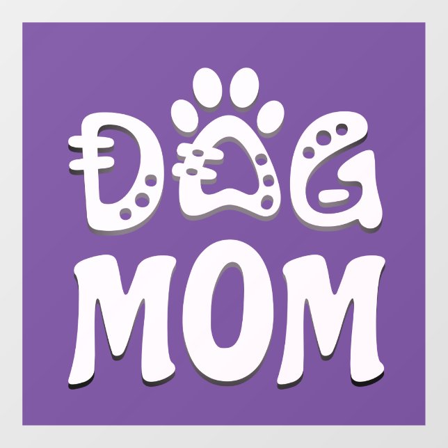 Autocollant Pour Fenêtre Dog (Feuille)