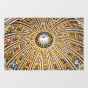Autocollant Pour Fenêtre Dôme de la Basilique Saint-Pierre - Vatican, Rome,