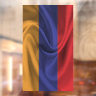 Autocollant Pour Fenêtre Drapeau Arménie