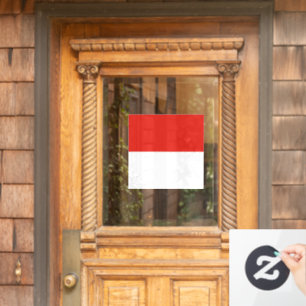 Autocollant Pour Fenêtre Drapeau de l'Indonésie