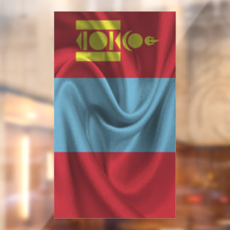 Autocollant Pour Fenêtre Drapeau de Mongolie
