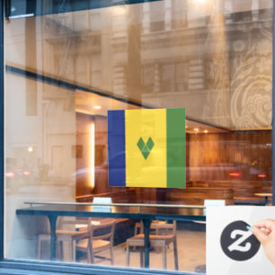 Autocollant Pour Fenêtre Drapeau de Saint-Vincent-et-les Grenadines