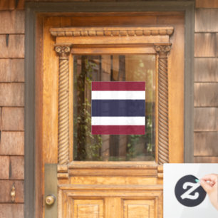 Autocollant Pour Fenêtre Drapeau de Thaïlande