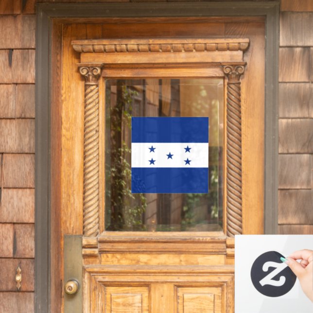 Autocollant Pour Fenêtre Drapeau du Honduras (Porte d'accueil)