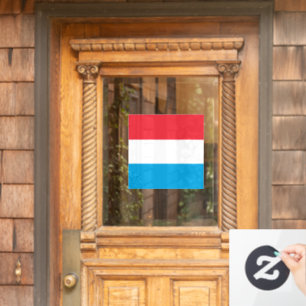 Autocollant Pour Fenêtre Drapeau du Luxembourg