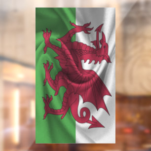 Autocollant Pour Fenêtre Drapeau du Pays de Galles