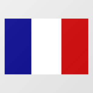 Autocollant Pour Fenêtre Drapeau français