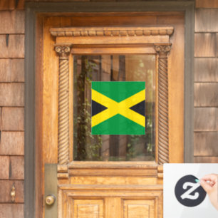 Autocollant Pour Fenêtre Drapeau jamaïcain