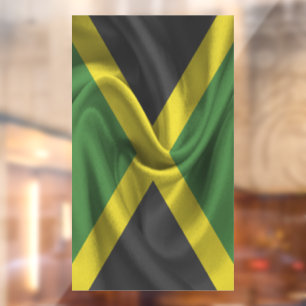 Autocollant Pour Fenêtre Drapeau Jamaïque