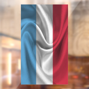 Autocollant Pour Fenêtre Drapeau Luxembourg