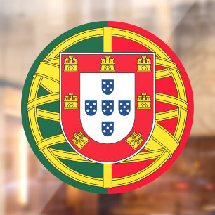 Autocollant Pour Fenêtre Drapeau portugais