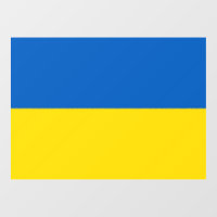 Drapeau ukrainien. Soutien à l'Ukraine