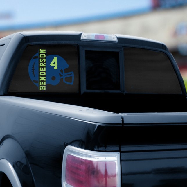 Autocollant Pour Fenêtre Droite Face Au Jeu De Football Jour Précédent Fenê (Créateur téléchargé)