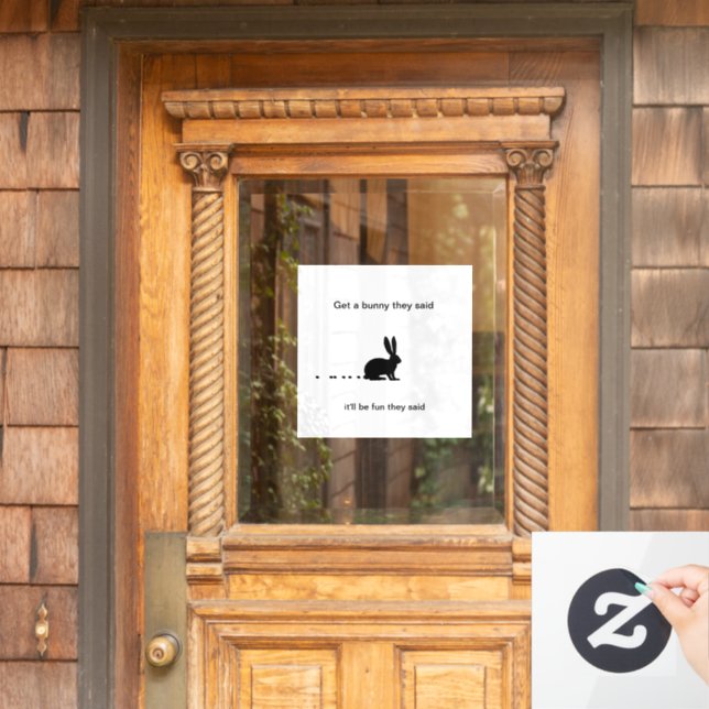 Autocollant Pour Fenêtre Drôle Tabou Poop Decale de fenêtre (Porte d'accueil)