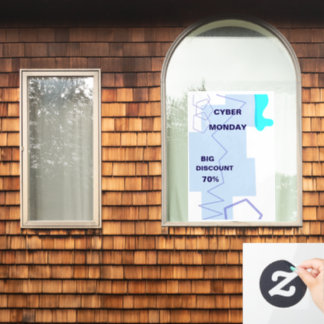 Autocollant Pour Fenêtre E-commerce Cyber Monday Deal