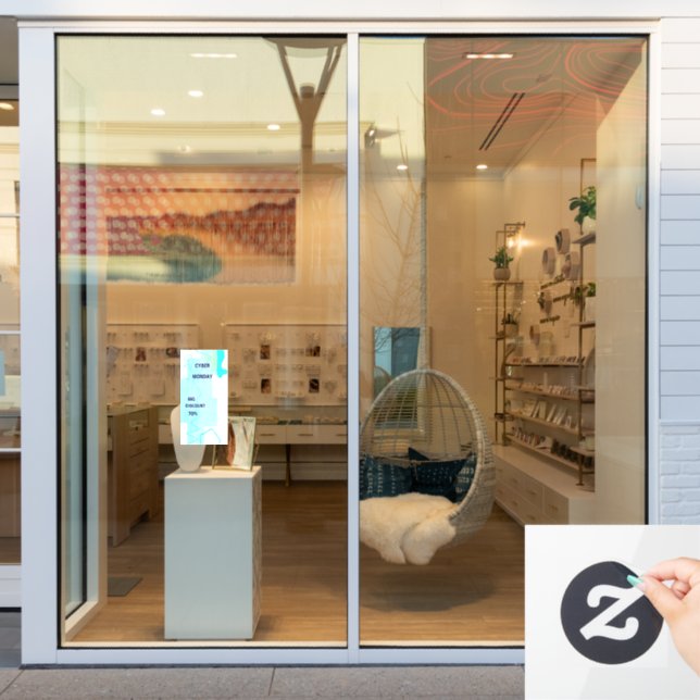 Autocollant Pour Fenêtre E-commerce Cyber Monday Deal (Vitrine du magasin)