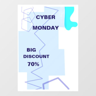 Autocollant Pour Fenêtre E-commerce Cyber Monday Deal