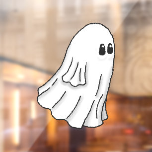 Autocollant Pour Fenêtre Éffrayant fantôme d'Halloween