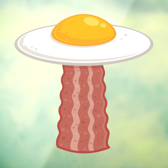 Autocollant Pour Fenêtre Eggstraterrestrial (Feuille 3)