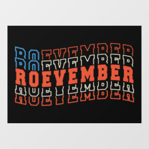 Autocollant Pour Fenêtre Élection du 24 novembre