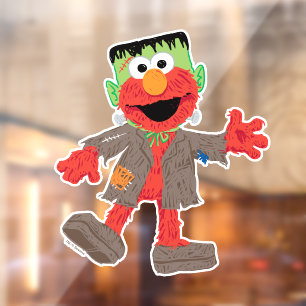 Autocollant Pour Fenêtre Elmo   Costume Frankenstein