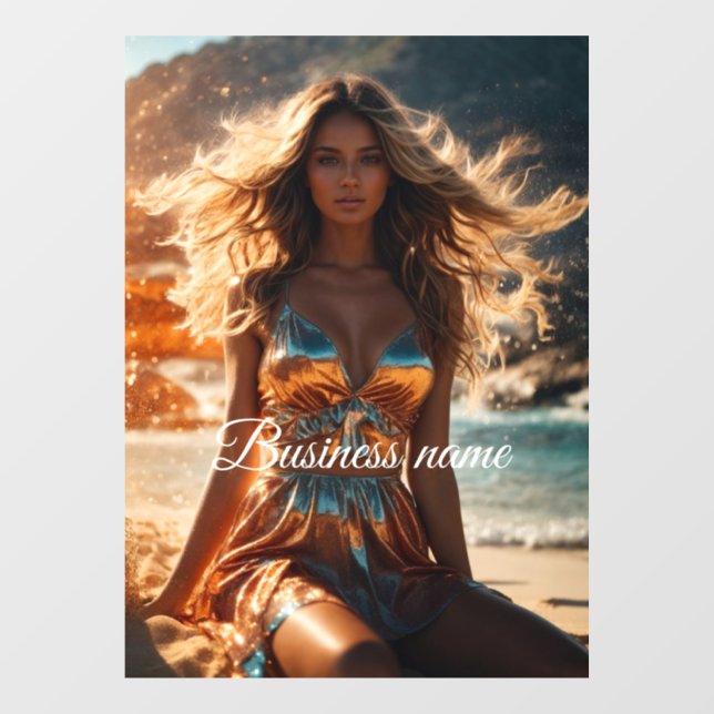 Autocollant Pour Fenêtre Encollage de fenêtre de mode personnalisé (Feuille)