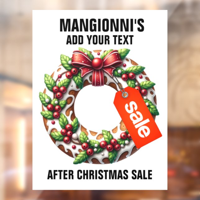 AUTOCOLLANT POUR FENÊTRE ENSEIGNE DE SOLDE DE BOUTIQUE (Feuille 2)