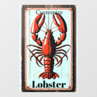 Enseigne vintage homard Thunder_Cove