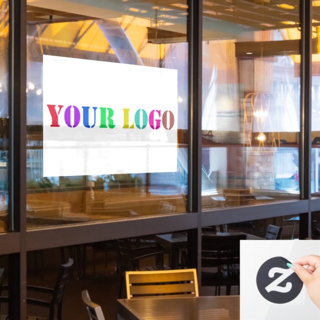 Autocollant Pour Fenêtre Exemple de fermeture de fenêtre promotionnelle du  (Fenêtre du restaurant)