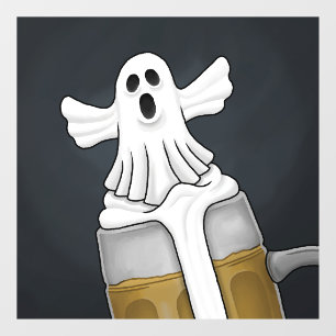 Autocollant Pour Fenêtre Fantôme de fête effrayant