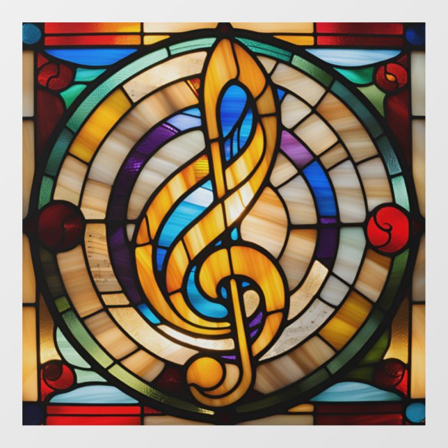 Autocollant Pour Fenêtre Faux Verre Tiré Look Chiot (Feuille)