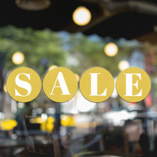 Autocollant Pour Fenêtre Fenêtre de magasin moderne Vente Clouture de fenêt