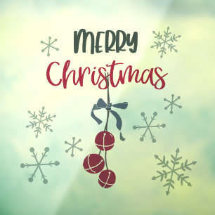 Autocollant Pour Fenêtre Fenêtre de Noël ou Clou murale