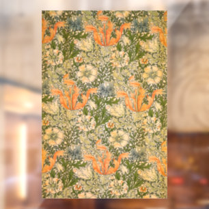 Autocollant Pour Fenêtre Festival de fleurs de William Morris Spring Compto