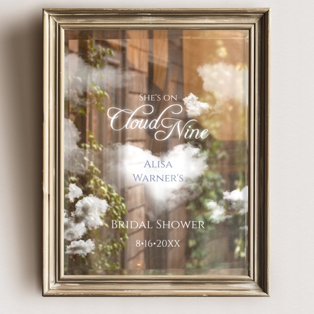 Autocollant Pour Fenêtre Fête des mariées sur le nuage Neuf Élégant miroir  (Créateur téléchargé)