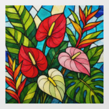 Fleurs tropicales