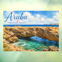 Formation rocheuse du pont naturel d'Aruba Caraïbe