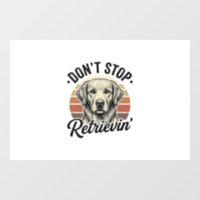 Funny Retriever Chien Gravure Vintage Graphique Te