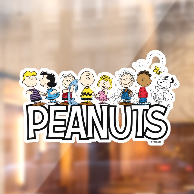 Autocollant Pour Fenêtre Gang d'arachides (Feuille 2)