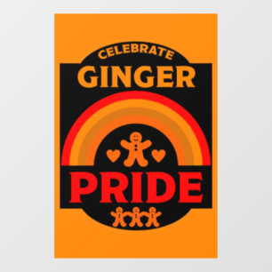 Autocollant Pour Fenêtre Ginger Haired Pride