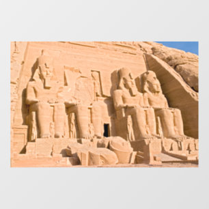 Autocollant Pour Fenêtre Grand Temple d'Abou Simbel - Ramses II - Egypte