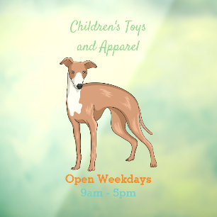 Autocollant Pour Fenêtre Greyhound dog