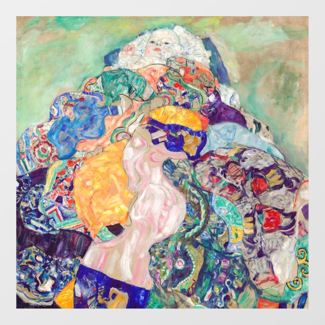 Autocollant Pour Fenêtre Gustav Klimt - Bébé / Berceau (Feuille)